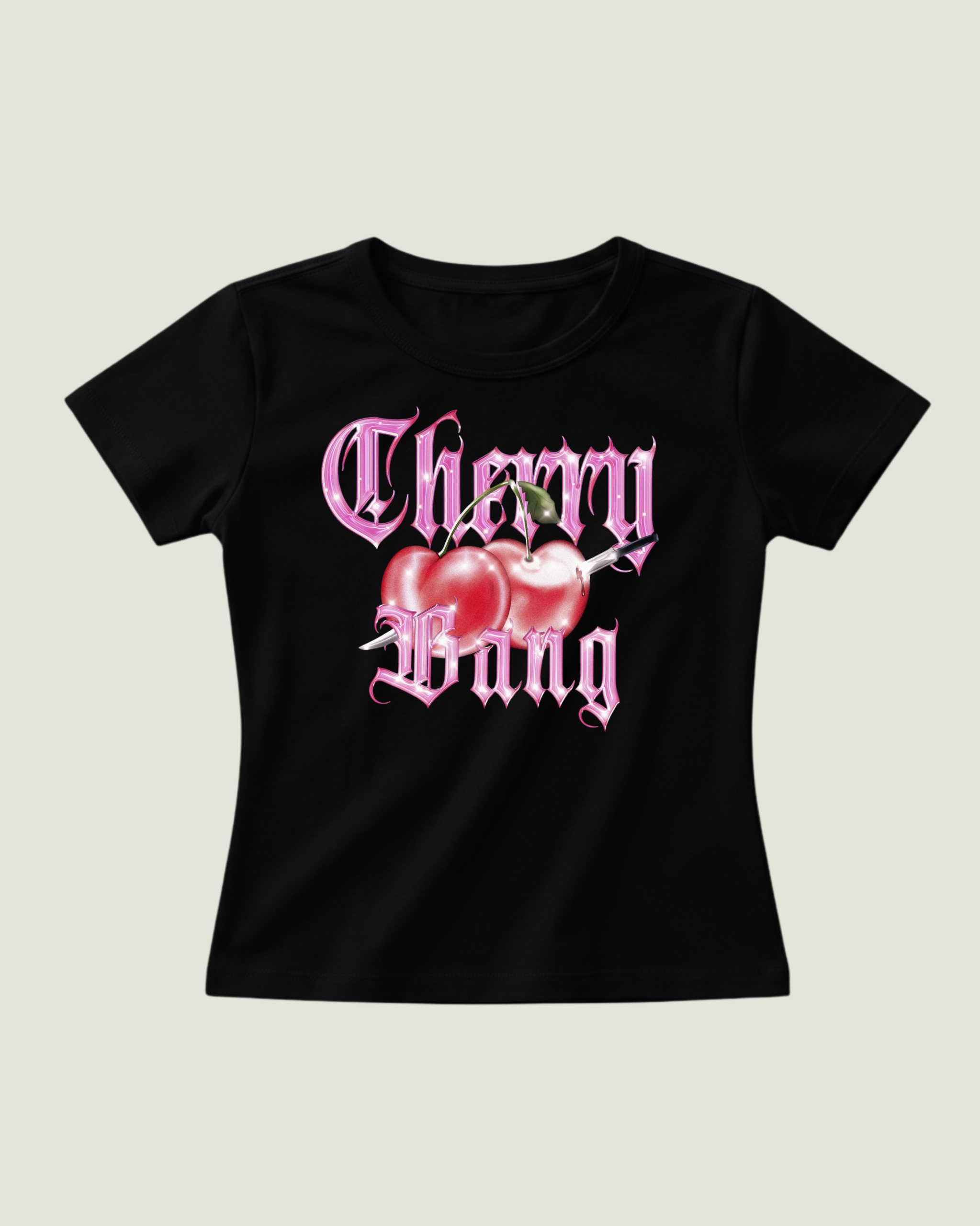 CHERRY BANG BABY TEE - Image 2