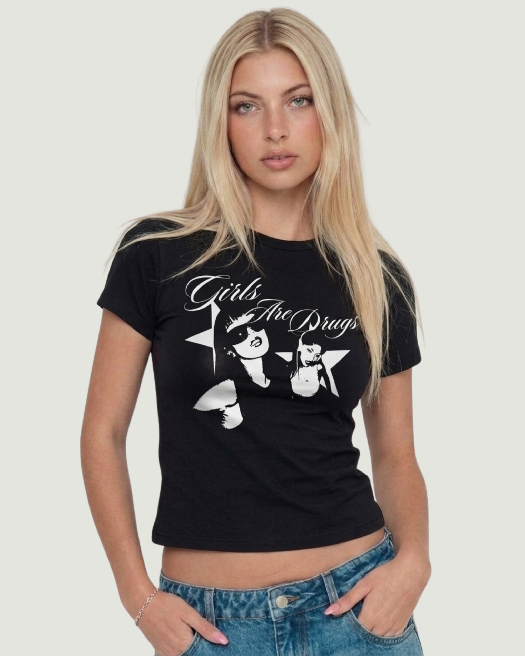 GIRLS ARE DRUGS BABY TEE